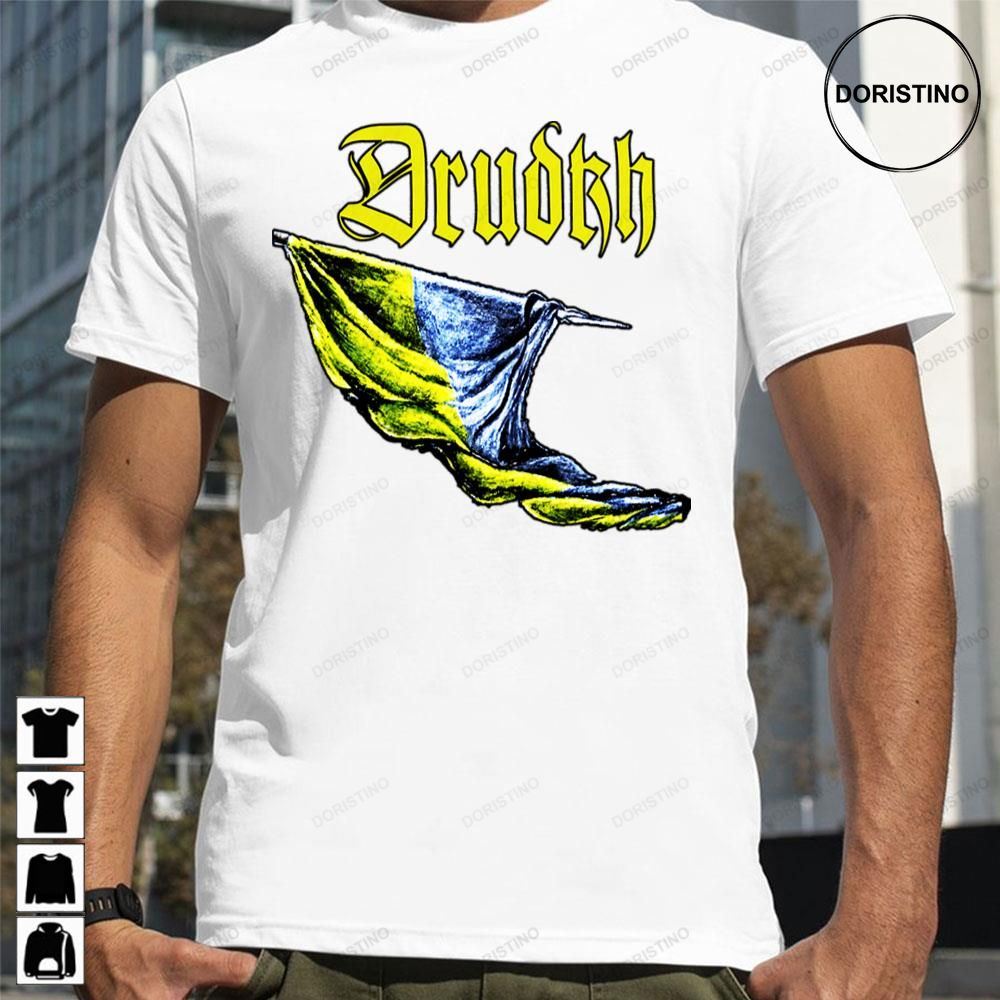 Ukraine Flag Drudkh Limited Edition T-shirts